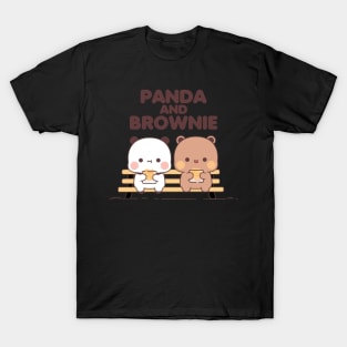 PANDA AND BROWNIE T-Shirt